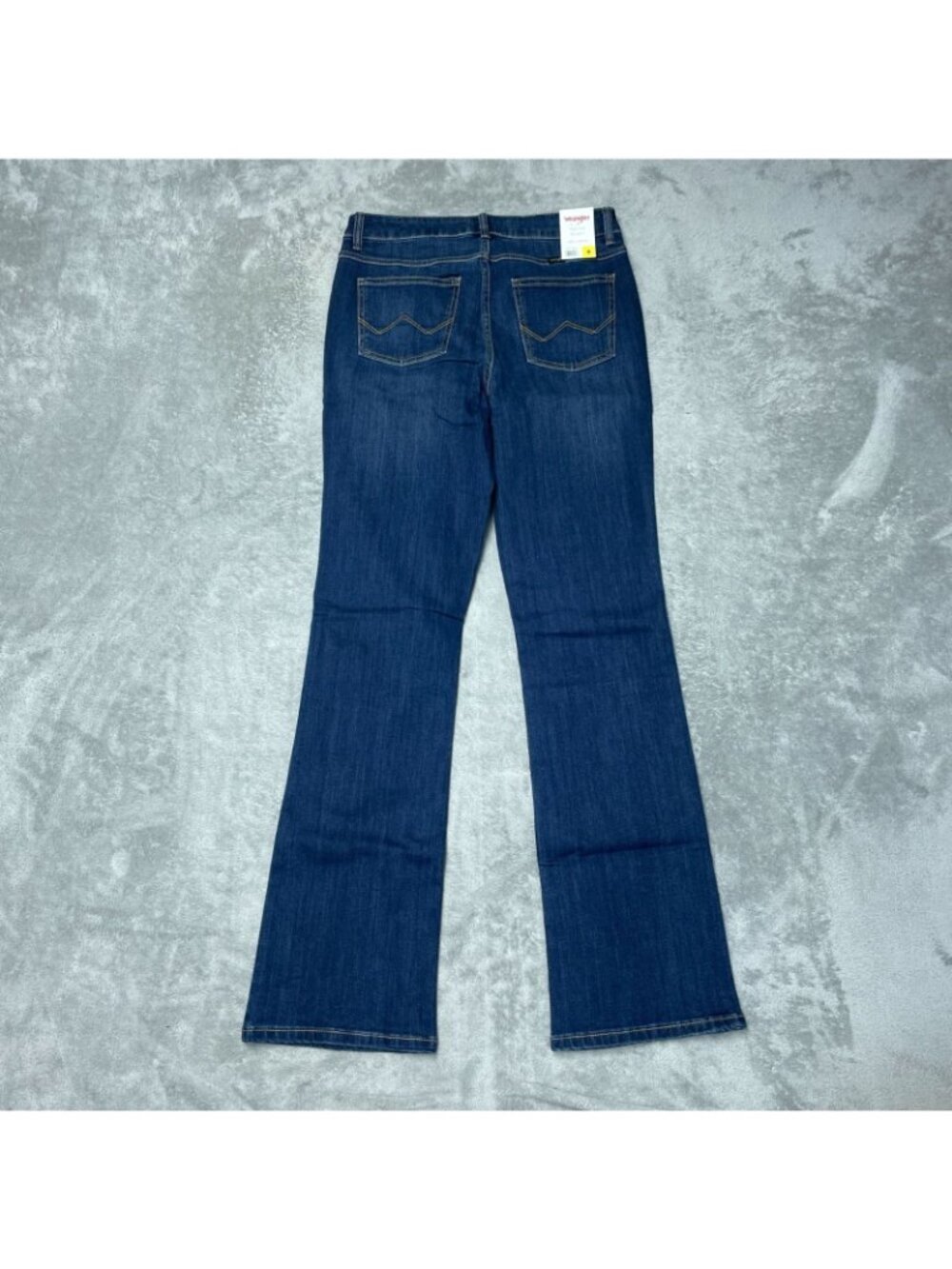 NWT Wrangler Women's 6/28 High-Rise Bootcut Jeans Dark Blue G2235 - Picture 6 of 15
